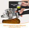 flintronic 3-in-1 Can Opener Made of Stainless Steel, Safety Can