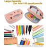 Ecohaso Big Capacity Pencil Case for Boys Girls Multi Functional
