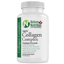 Nature & Nutrition COLLAGEN COMPLEX FORMULA, 90 Count (Pack of 1)