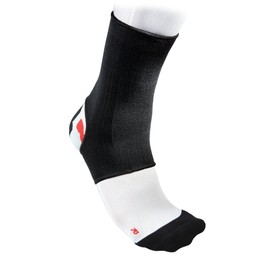 Mcdavid - Supporto Elastico per Caviglie, Nero (Nero), L