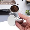 Hopbucan Stainless Steel Coffee Tamper Espresso Tamper 49mm Base Coffee
