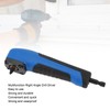 5.9in Right Angle Drill Attachment ABS Alloy Steel Ergonomic Blue