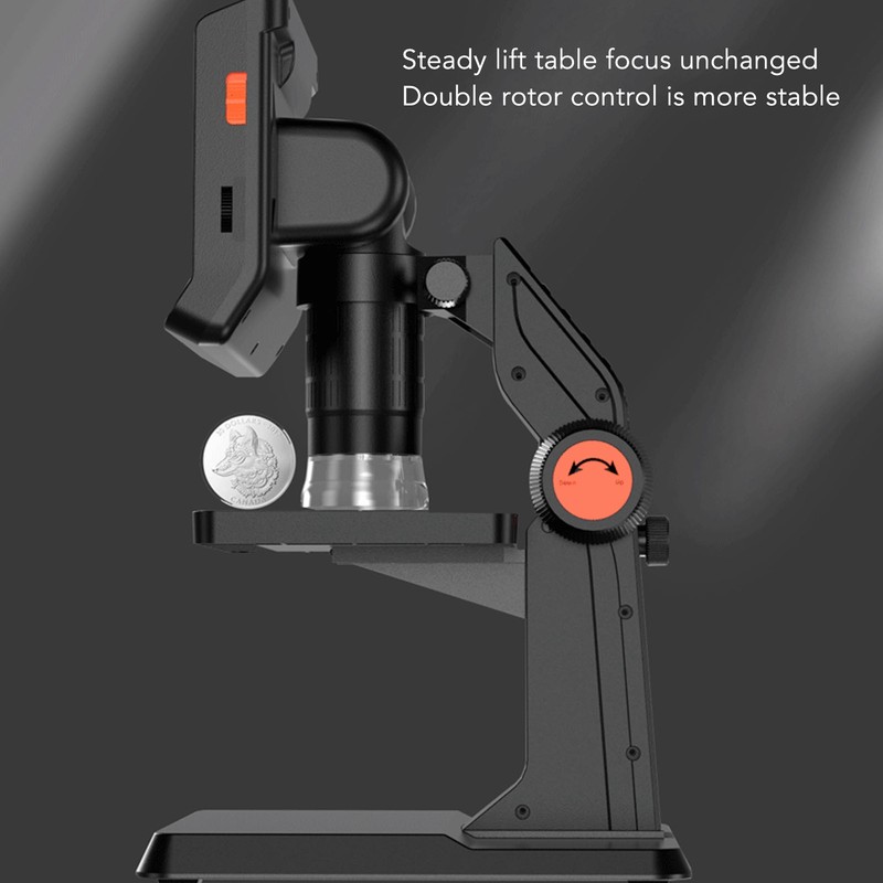 Portable HD Desktop Electronic Digital Microscope 1000x 4.3Inch LCD Digital