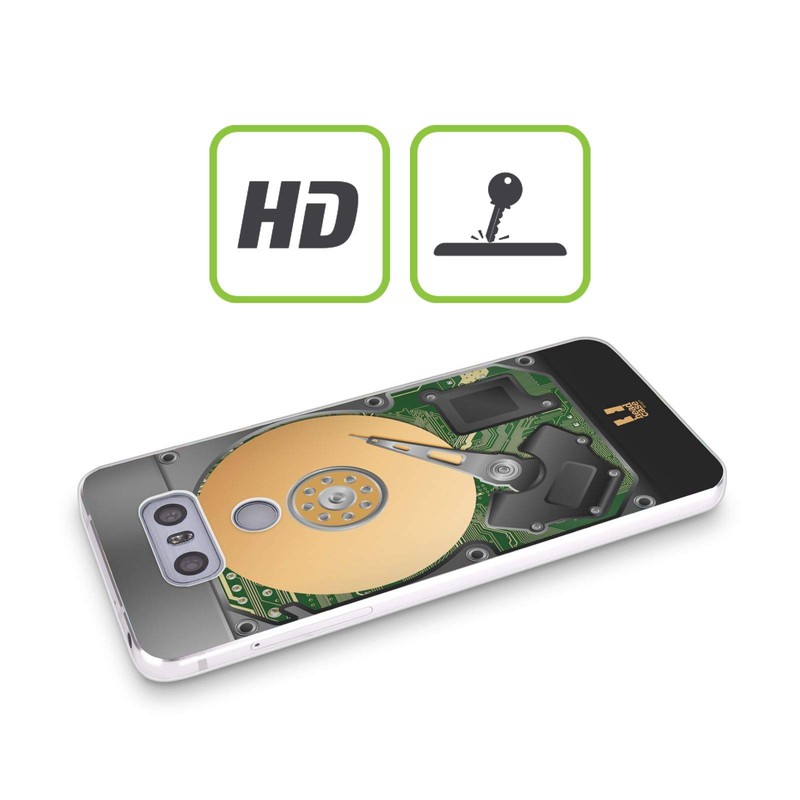 Head Case Designs Hard Disk Drives Soft Gel Case Compatible