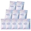 The Lab by Blanc Doux Clear Hyal Water Glow Toner Pads 10ml Travel Ziploc Pouch + Free Gift (Random), 10 Sets, 4 Pads / 더랩바이블랑두 클리어 히알물광 토너패드 10ml 여행용 지퍼팩파우치 +사은품(랜덤), 10세트, 4매입
