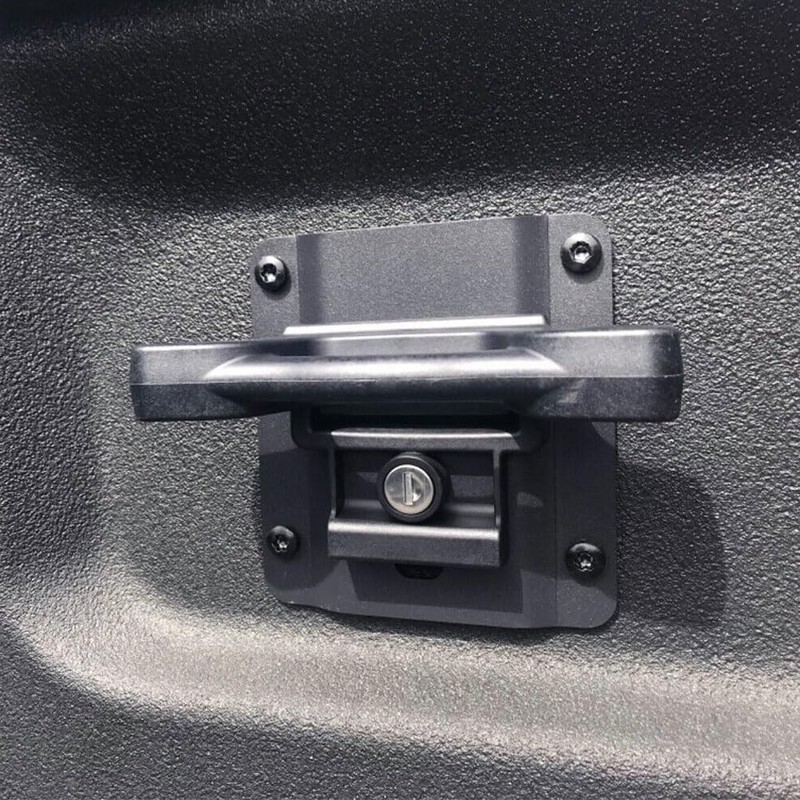 BIHEE Tie Down Anchors Plates 4 Pack Truck Bed Cargo