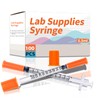 0.5ml 31G 5/16 Inch 8mm Syringe, Lab Syringes Individually Wrapped,
