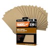 Fandeli 36027 220 Grit Multipurpose Sandpaper Sheets, 9" x 11",