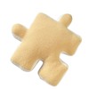 Plush Throw Pillow Ultra Soft Cushion Puzzle Special Shaped for
