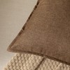 YAERTUN Pack of 2 Decorative Linen Soild Cushion Covers Farmhouse