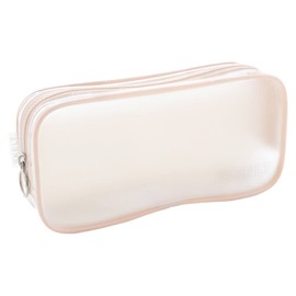 Sunstar Stationery S1056085 Pencil Case, Clear, Skelt, Pink