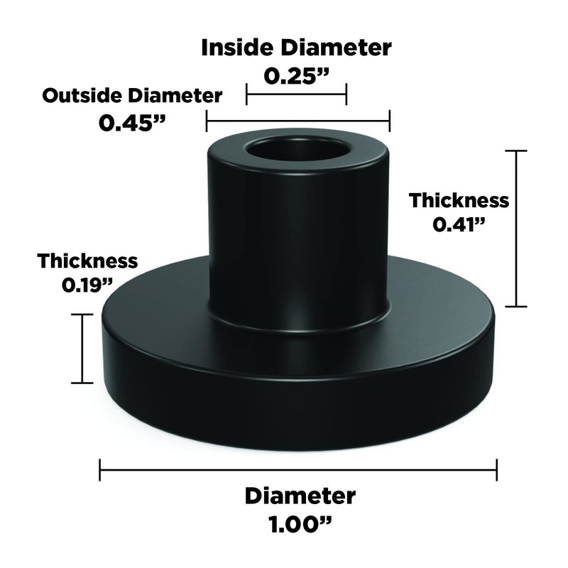 Isolate It: Sorbothane Vibration Isolation Bushing 30 Duro (.25" ID