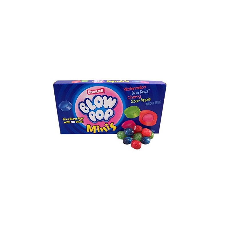 Charms Blow Pops Minis Theater Box, 3.5 oz (Single -