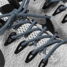 AOMIDI Shoelaces Round Athletic Shoes Lace (3 Pair) - for Shoe and Boot Laces Shoelaces Replacements, Dark Grey, 40" inches (102 cm)