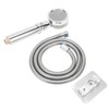 Turbine Fan Shower Head Shower Hose High Pressure 360 °