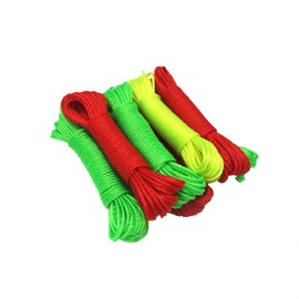 Multipurpose color PE rope 3mm x 10M 6ea