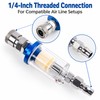 Air Compressor Water Separator Filter for Spray Guns – 1/4-Inch