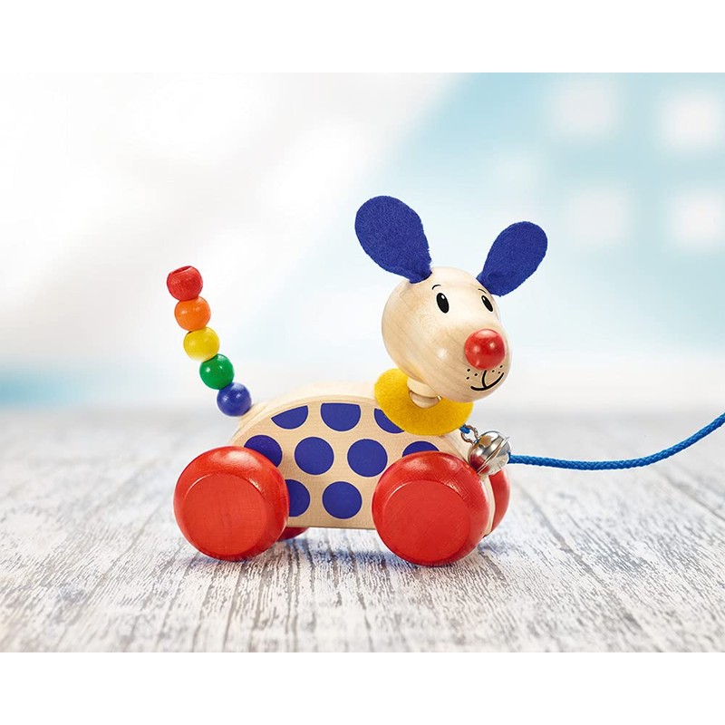Selecta Hanna Hoppel 62023 Rabbit Pull-Along Toy