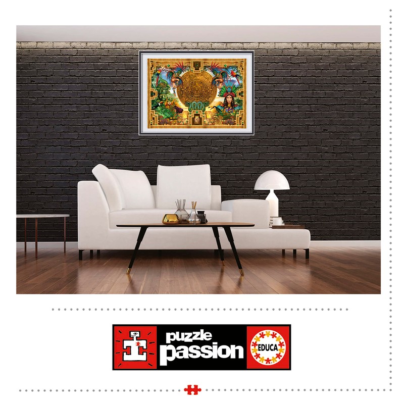 Educa - 2000 Piece Puzzle for Adults | Mayan Aztec