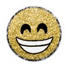 Faux Glitter Cute Grinning Face With Smiling Eyes Pop Socket