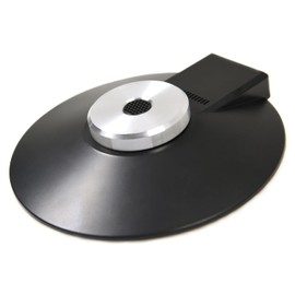 ECS WordForum USB 360° Omnidirectional Conference Mic for Meetings, Teleconferencing, Video Calls, Daisy Chain Up to Seven Additional Mics via Dual 3.5mm Female Jacks, Built-in Premium HD Sound Card