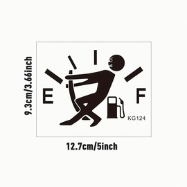 Car Decals and Stickers for Gas Tank Cap, Universal Fit for Cars, Trucks, Motorcycles