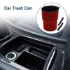 TUCKBOLD Car Trash Can Portable Seat Back Trash Bin Red