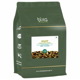 bixa BOTANICAL GILOY (GUDUCHI/TINOSPORA CORDIFOLIA) Dry Extract - 2.5% Bitters by GRAVIMETRY (1KG), Pack of 1