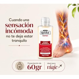 Quidol Extra 60 g | Cuidado Corporal Tópico con Capsaicina y Extractos Naturales | SDL LAB