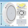 PGGBOO LED Pool Light for Inground Aboveground Pool, 12V 36W
