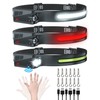 COSOOS Original Rechargeable Headlamps 3PCS, 1000 Lumen Bright LED Headlamp