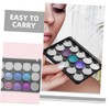 BIUDECO Portable Makeup Pallets Pack Acrylic Eyeshadow Cases Magnet for