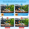 HTSPPXT Aquarium Heater, 100W/200W/300W/500W Adjustable Fish Tank Heater with Intelligent