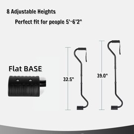 Stair Assist Cane with Foot Lifter, Stair Helper Climbing Cane for Seniors