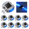 VOLISUN Solar Deck Lights Driveway Dock Lights, 8-Pack Led IP68