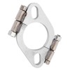 2inch Flat Oval Split Repair Exhaust Flange Replacement Accessory