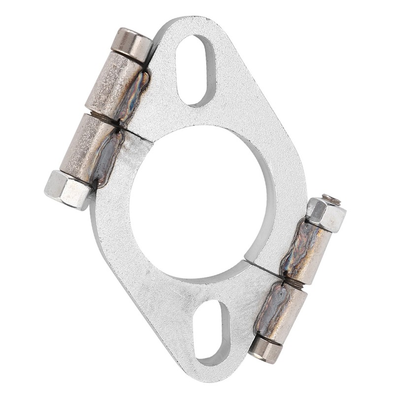 2inch Flat Oval Split Repair Exhaust Flange Replacement Accessory