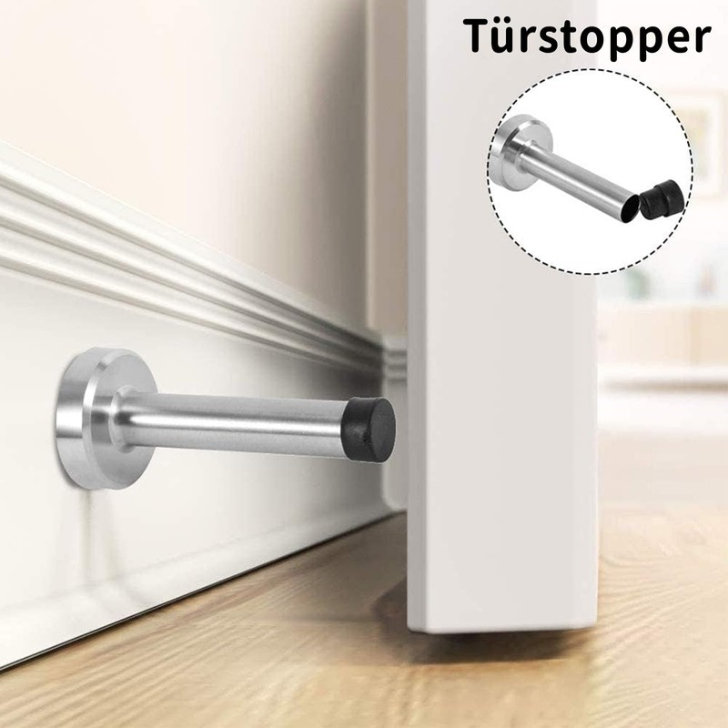CKLHCFF Door Stopper Stainless Steel (1 Piece), Premium Door Stopper