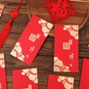 Pack of 10 Red Wedding Envelopes, Double Lucky Envelopes, Love