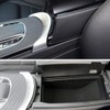 Baceyong Silver ABS Armrest Storage Box Release Knob Fits Mer-cedes-Be-nz