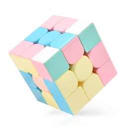 Macaron Cube, Magic Cube, Magic, 2x2, 3x3, 4x4, 5x5, 3D Puzzle, Magic Cube Set, For Competitions, Brain Training, Educational Toy, Macaron Type (3 x 3 x 3 x 3)