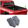 JKCOVER Bed Rail Stake Pocket Covers Compatible with Chevy Silverado/GMC