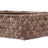 OLegei Wicker Storage Basket Shelf Basket Wicker Storage Box with