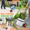 Plant Caddy with Wheels, Heavy Duty Plant Dolly Cart with