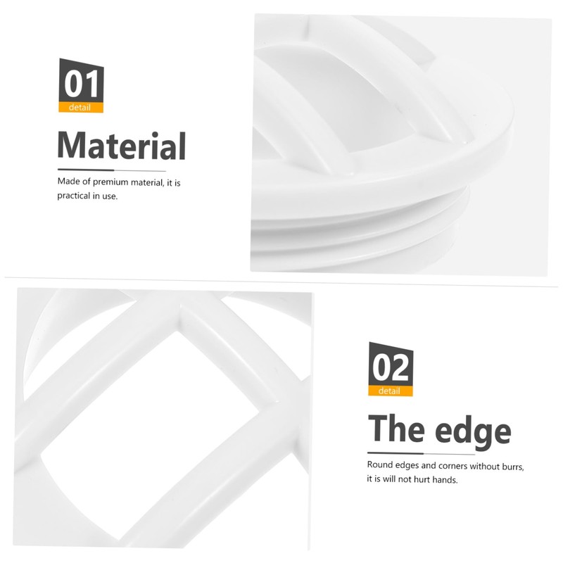 ORFOFE Abs Material Inlet Grille for Pool Wall Mount Safety