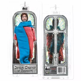 Figures Toy Co. Jesus 8 Inch Retro Action Figure [Red Robe]