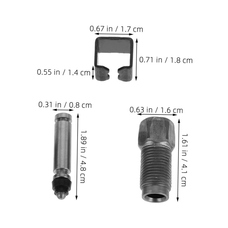 Mobestech 2pcs Hydraulic Jack Spring Kit Parts and Hand Press