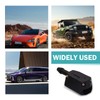 Polcatay 2 PCS Front Windshield Wiper Nozzle, 4-way 360-degree Wide-angle