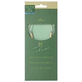 Takumi Pro Circular Knitting Needles 32"-US 4/3.5 mmm