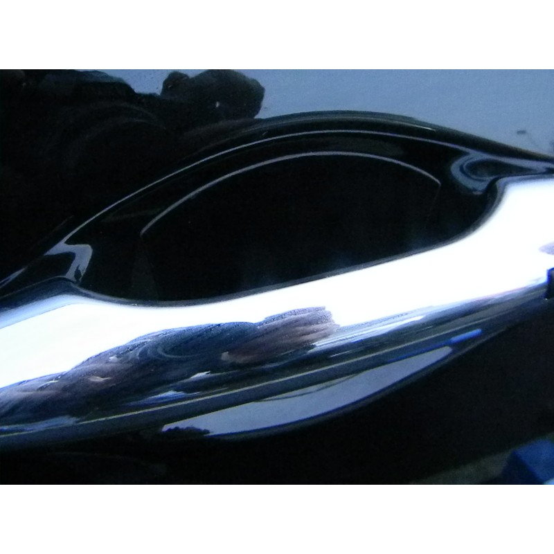 Gloss Black Auto Accessory Door Handle Trim Molding Scratch Cover